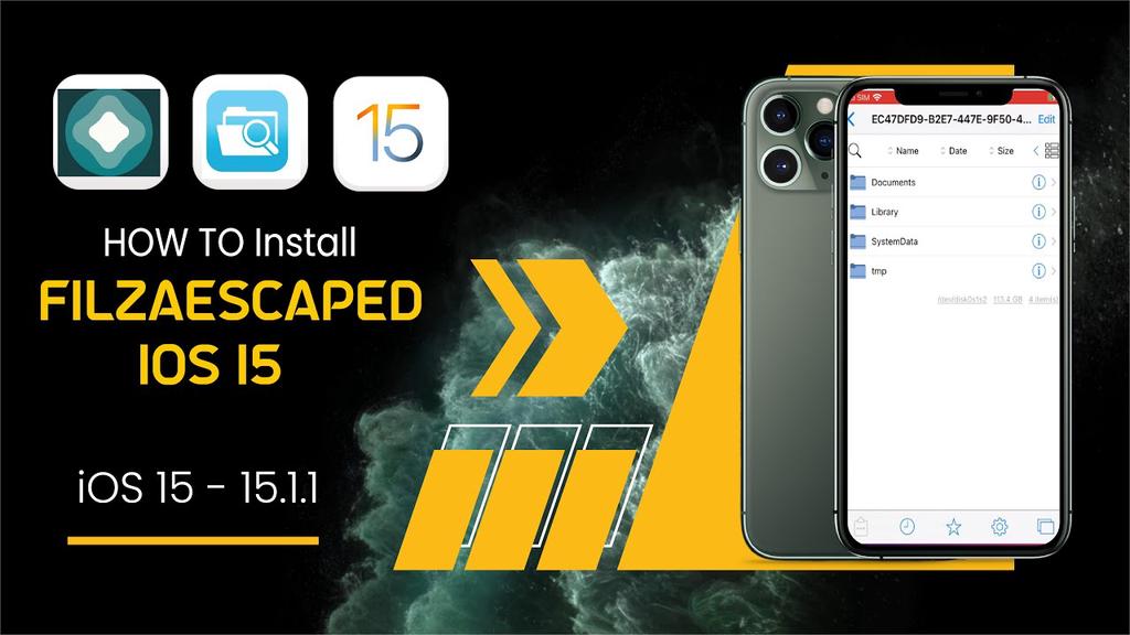 'Video thumbnail for Filzaescaped iOS 15 Download: How to install Filzaescaped iOS 15 IPA on iPhone (2022)'