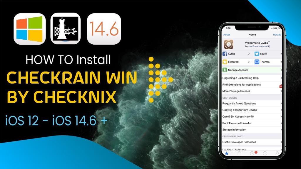 'Video thumbnail for Install Checkra1n on Windows Jailbreak Checkn1x iOS 14.8 | Jailbreak iOS 14.8 Checkra1n Windows 2022'