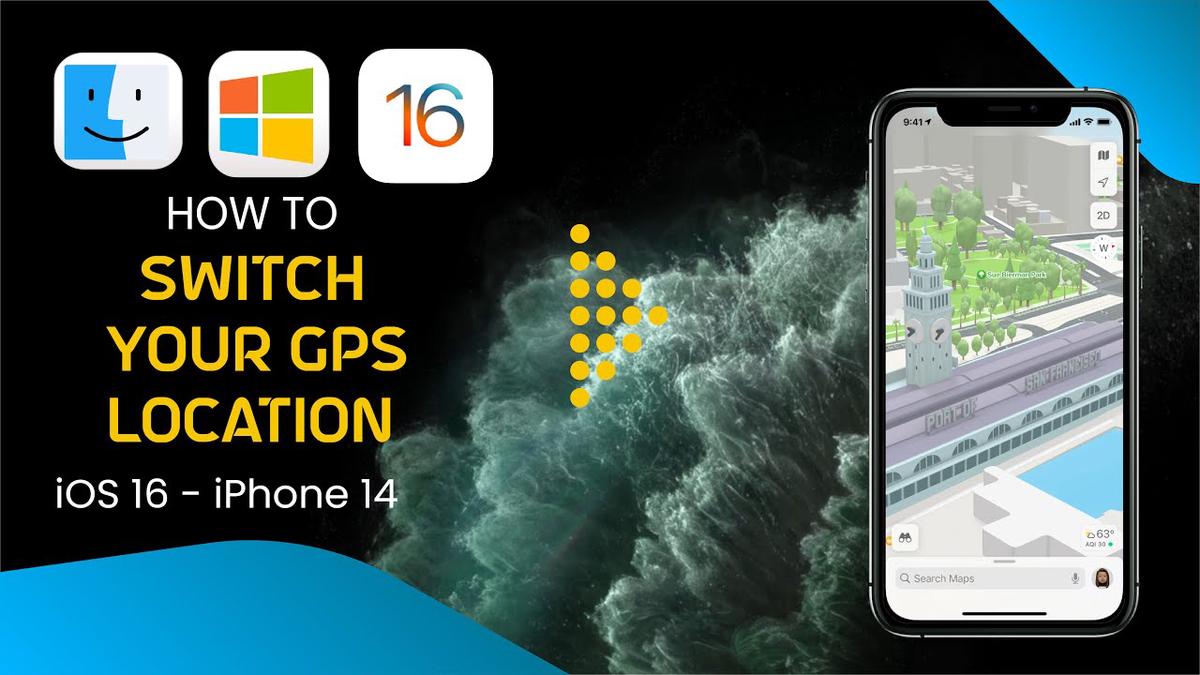 'Video thumbnail for iOS 16 Released!! How to Switch Location on iPhone 14?'