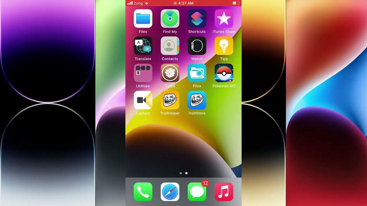 'Video thumbnail for How To FREE Download iPhone 14 & 14 Pro Wallpapers on Any iPhone in 4K QHD+ Resolution'