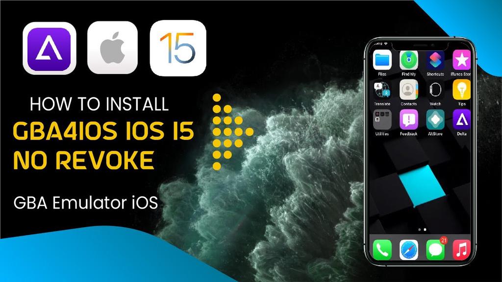 'Video thumbnail for Gba4iOS Download: How to install GBA4iOS iOS 15 on iPhone No Revoke 2022 | Download GBA Emulator iOS'