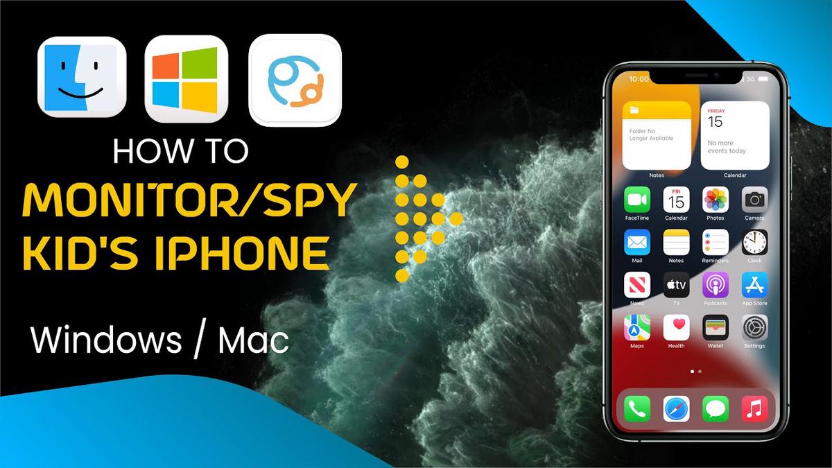 'Video thumbnail for How to Monitor your Kid's iPhone on iOS 16 or Any iPhone with KidsGuard Pro for iOS'