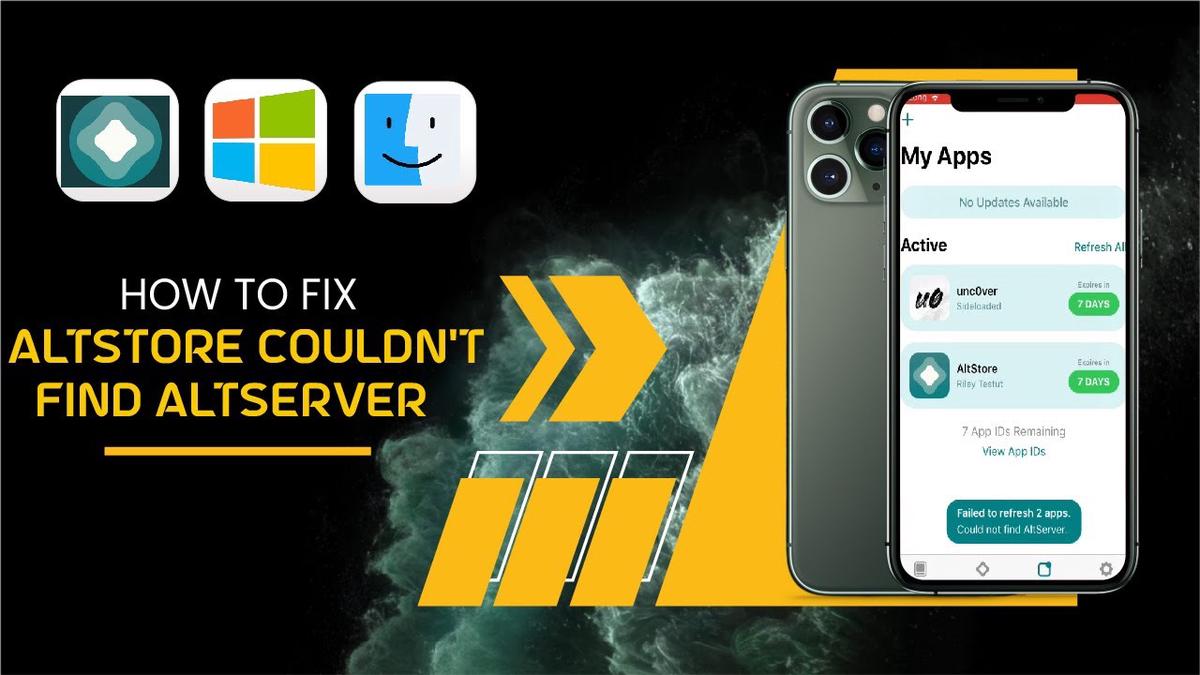 'Video thumbnail for How To Fix Altstore Could Not Find Altserver Error 2022 | Fix Failed to Refresh Apps in Altstore'