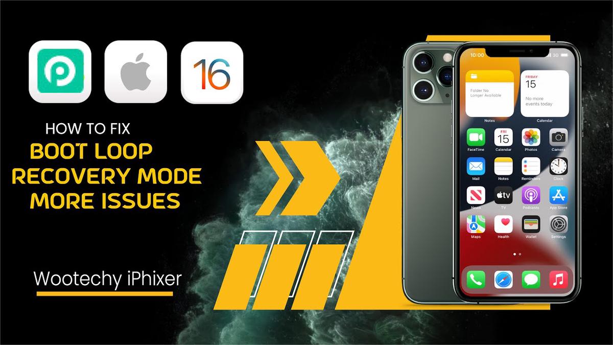 'Video thumbnail for How to Fix iOS Problems (Boot Loop, Recovery Mode, and More) without Data Loss (2022)'